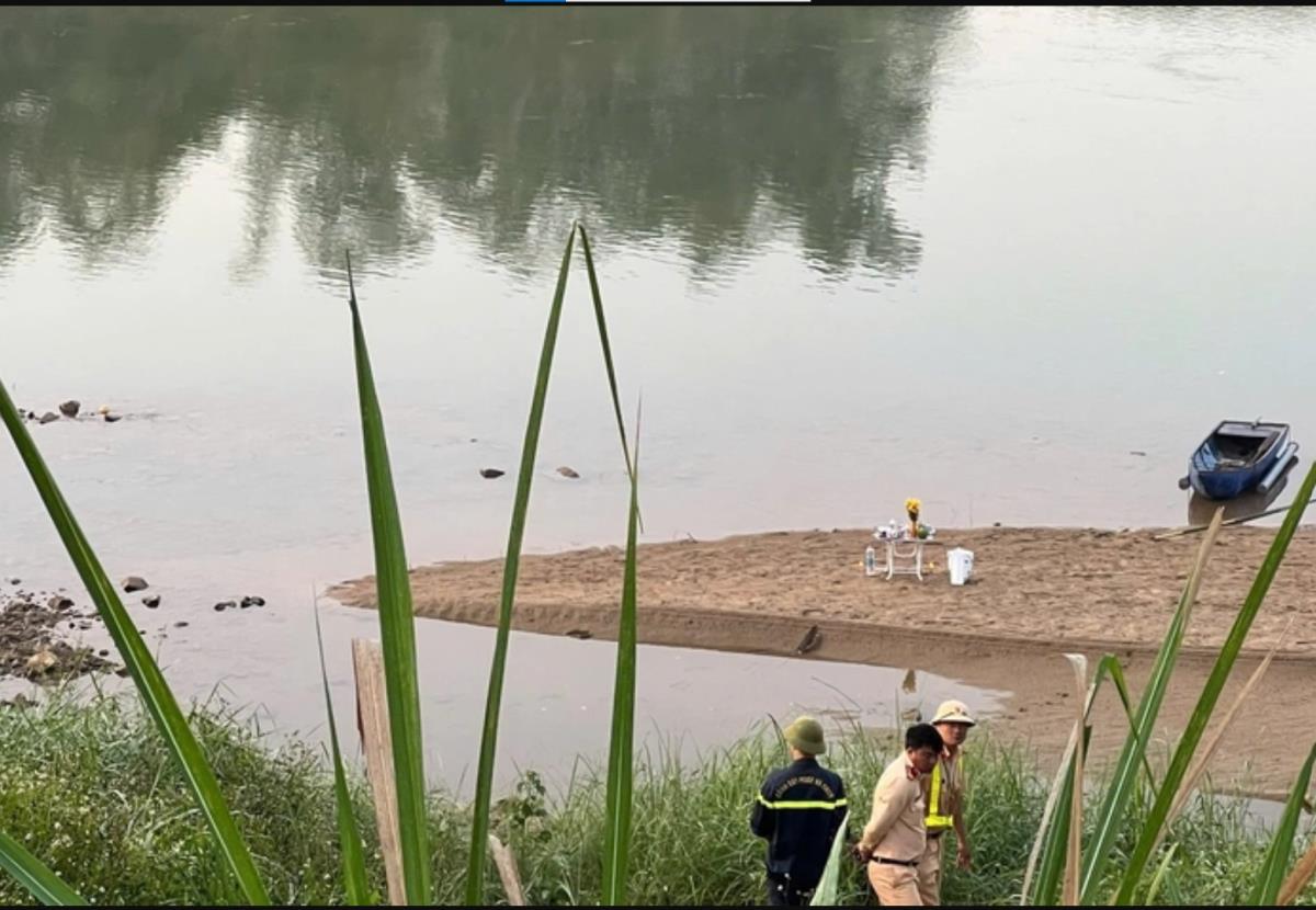 Đoạn sông sông Cái qua thôn Đồng Trăng 3 (xã Diên Lâm), nơi Đại úy Nguyễn Xuân Hải hy sinh - Ảnh: Công an TP Đà Nẵng