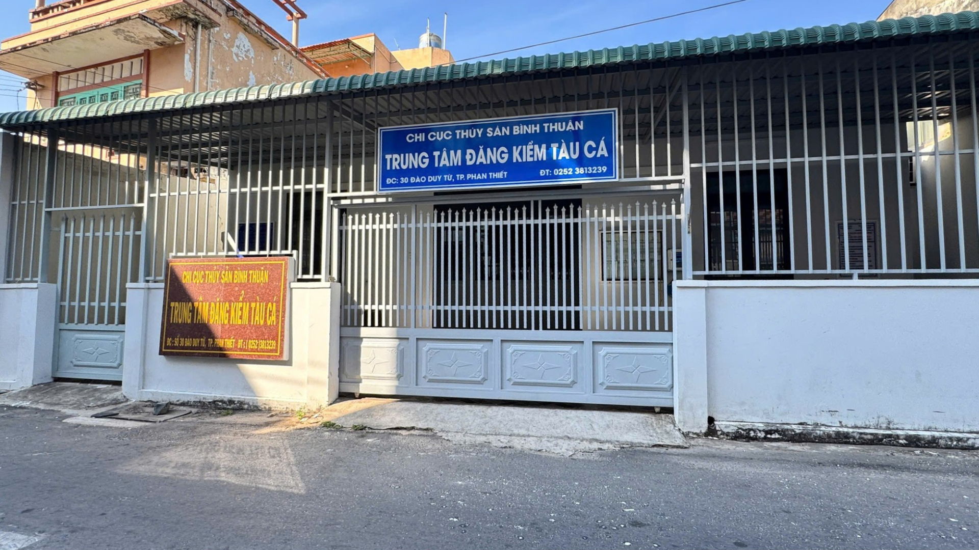 Trung tâm đăng kiểm tàu cá - Ảnh: Người lao động