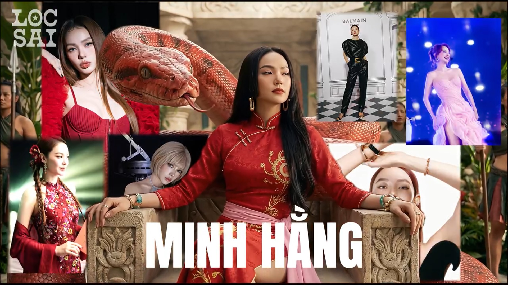 Tiểu Vy, Ngọc Trinh, Minh Hằng và chị Phiến gây sốt khi biến thành 