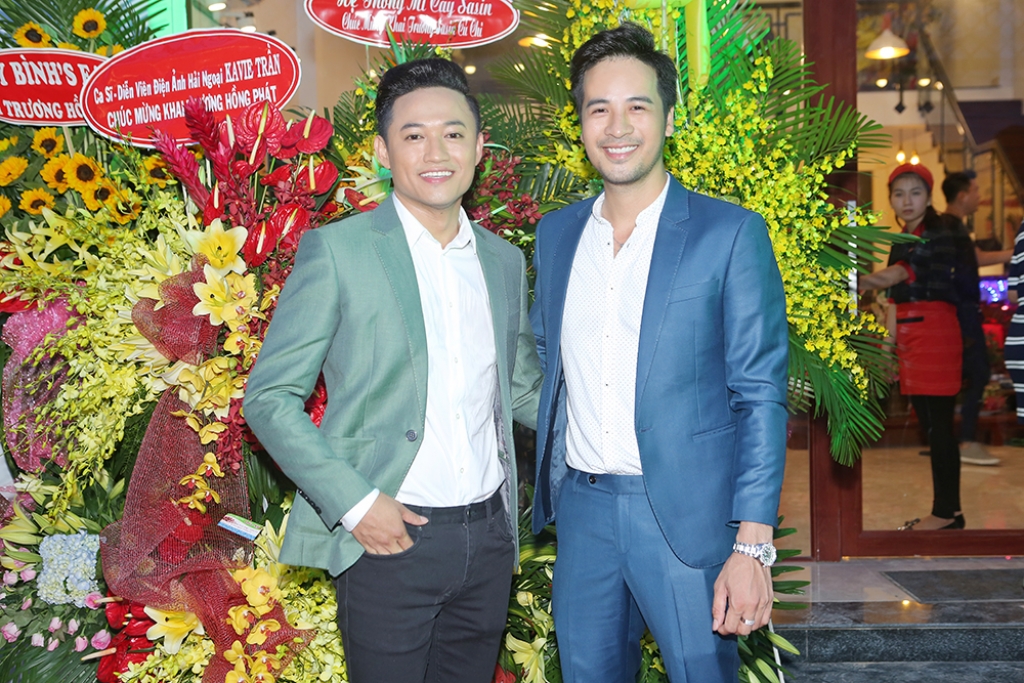 Quý Bình và Đoàn Minh Tài.