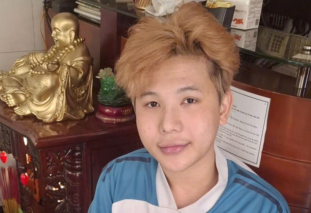 Phan Ngọc Gia Huy khi bị bắt (Ảnh: Công an Đà Nẵng).