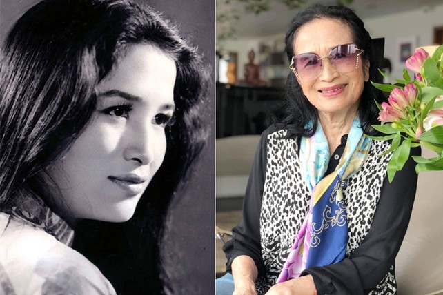 NSND Trà Giang thời trẻ với vẻ đẹp dịu dàng, đằm thắm đối lập,....