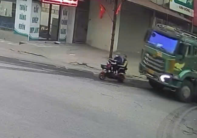 Hình ảnh trước khi xảy ra vụ tai nạn giao thông  (Ảnh: Bộ Công an).