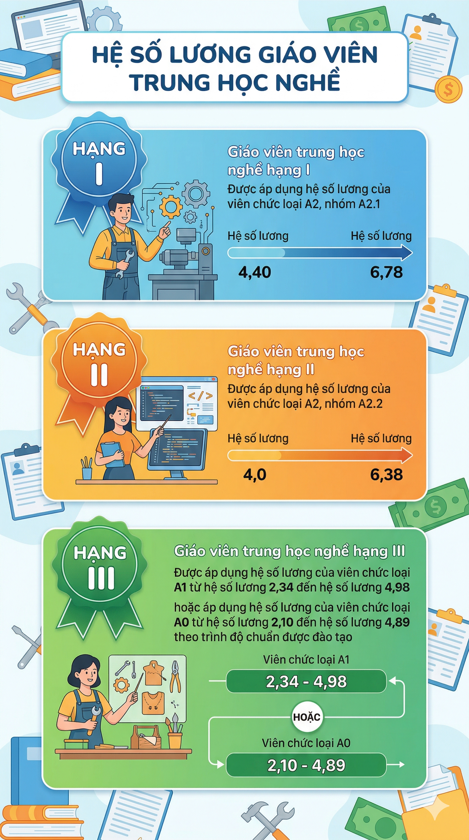 Đề xuất mới liên quan đến lương của giáo viên