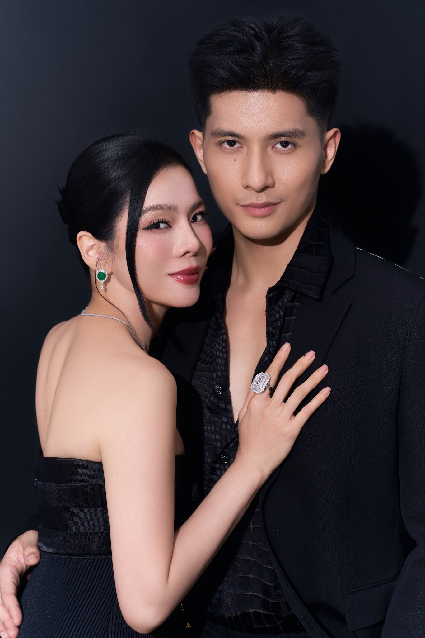 Lệ Quyên và bạn trai Lâm Bảo Châu