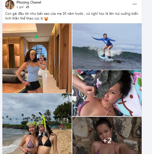 Phượng Channel chia sẻ đầy tự hào về con gái đầu của mình