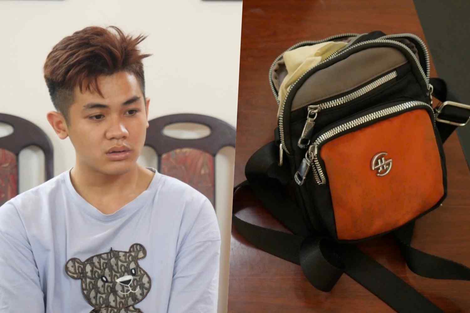 Đối tượng Vũ Việt An có 2 tiền án về tội trộm cắp và cướp giật tài sản, vừa ra tù năm 2024 - Ảnh: Công an Hà Nội