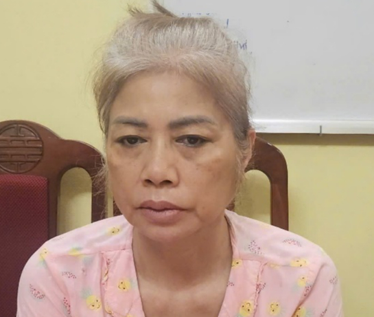 Đối tượng Bùi Thị Thanh Thủy (Ảnh: Công an Hà Nội).