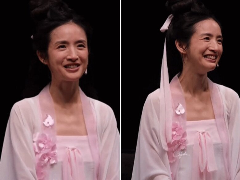 Lâm Y Thần lộ dấu hiệu lão hóa rõ rệt trong buổi giao lưu với người hâm mộ