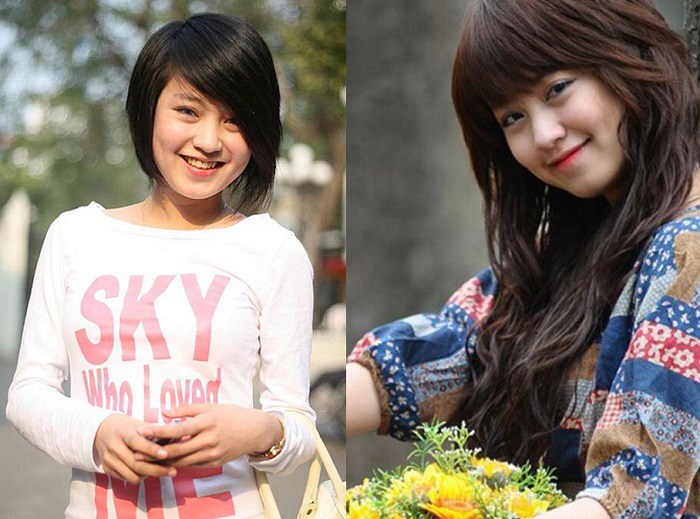 Mi Vân là hình mẫu lý tưởng của nhiều bạn trẻ khi sở hữu gương mặt thanh tú và đôi mắt to tròn cùng nụ cười dịu dàng