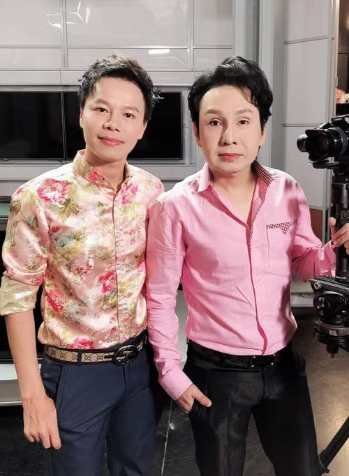 Nguyễn Tâm và NSƯT Vũ Luân.