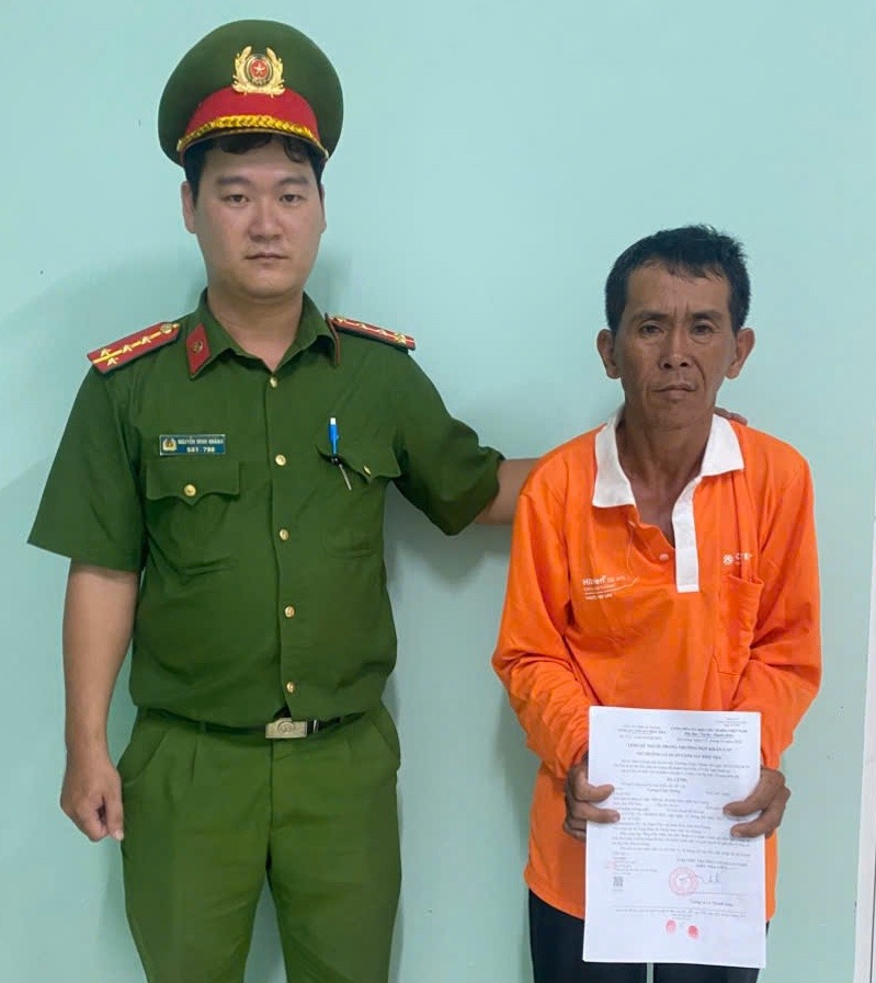 Đối tượng Trương Công Thùng - Ảnh: Công an An Giang