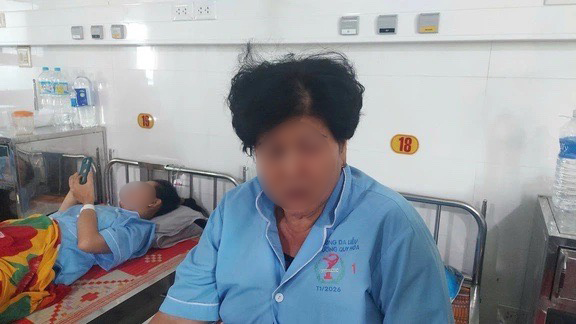 Bà Lan hiện đang điều trị tại bệnh viện. (Ảnh: Thanh Niên)