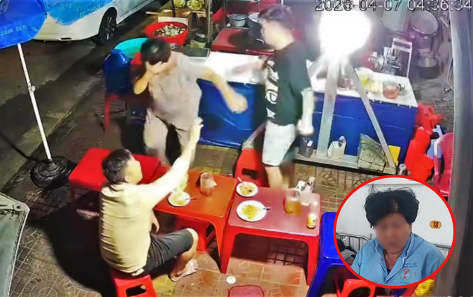 Nhiều người vô cùng bức xúc khi xem đoạn camera ghi lại cảnh bà Lan bị người đàn ông cao to hành hung.