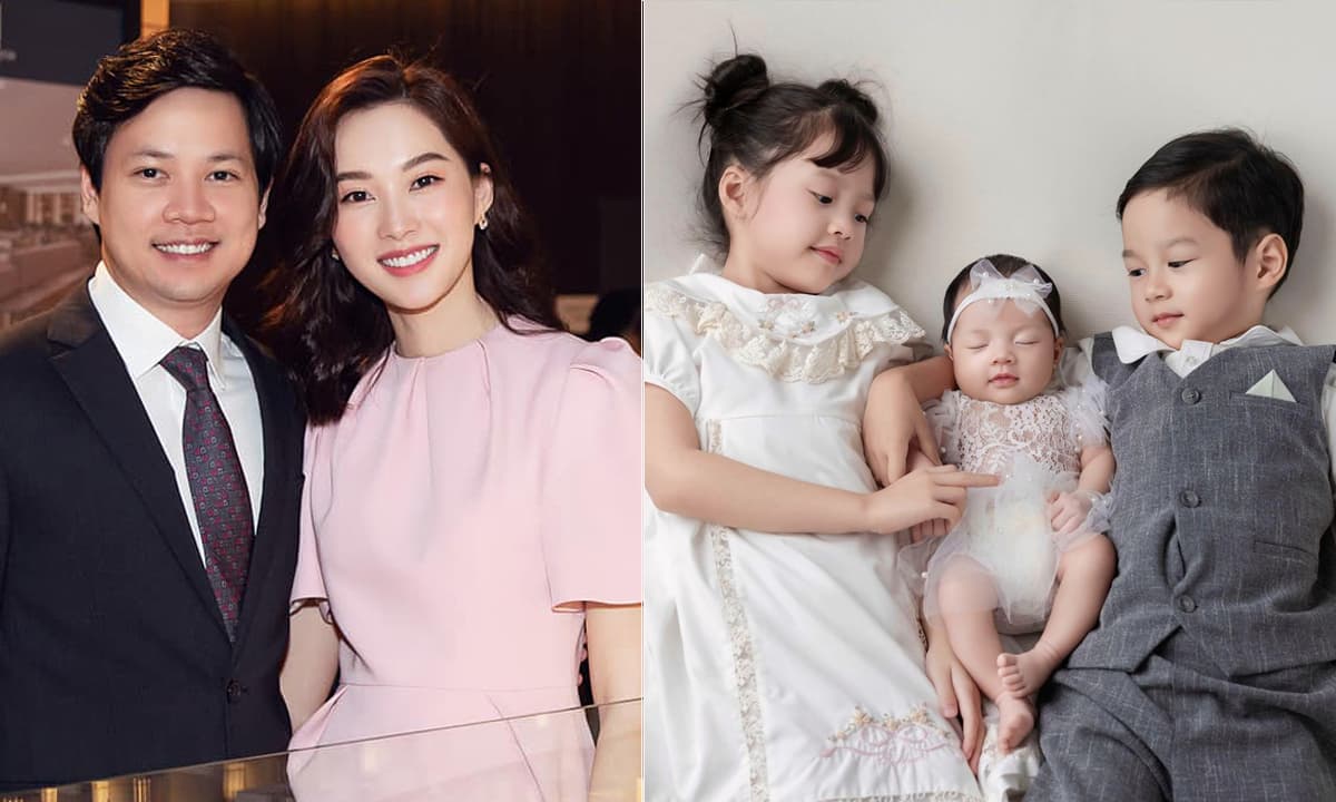 Gia đình hạnh phúc của Hoa hậu Đặng Thu Thảo