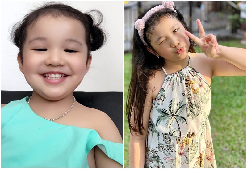 Hồi nhỏ, bé Thùy An được coi là 