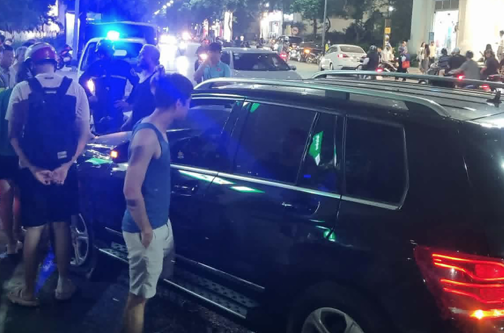 Hiện trường vụ tai nạn. (Ảnh: VietNamNet)