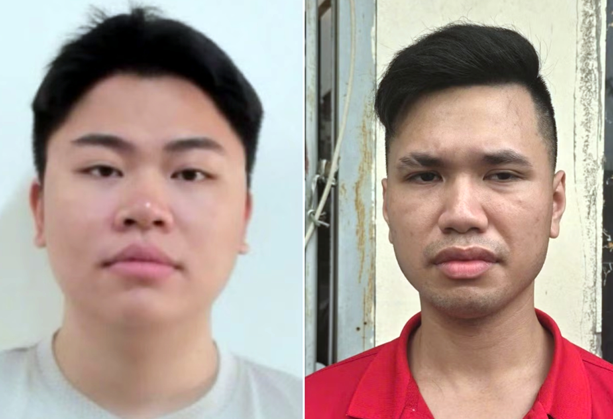 2 đối tượng trộm thùng tiền đám cưới với số tiền gần 320 triệu đồng ở Hà Nội. (Ảnh: An ninh Thủ đô)