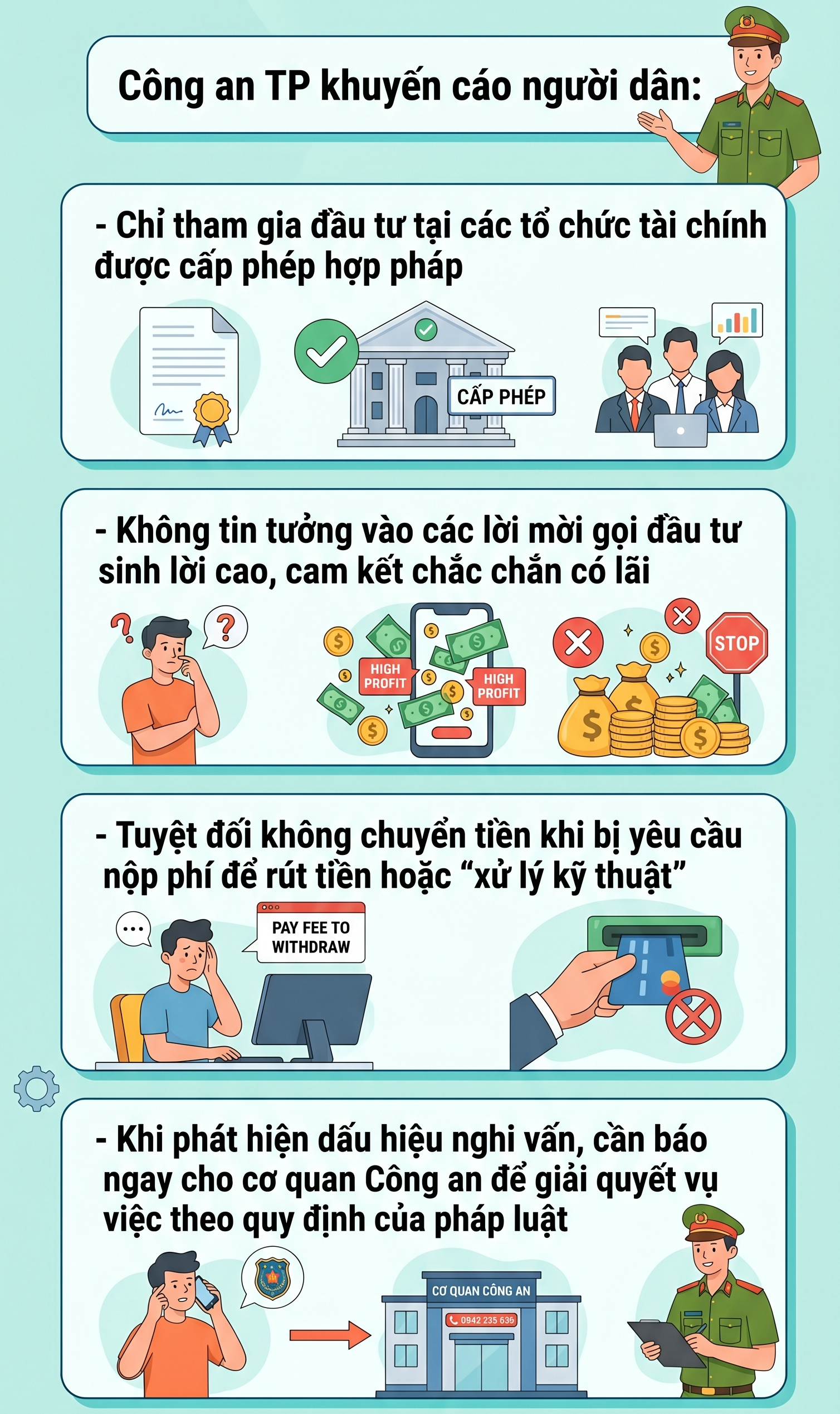 Một phụ nữ ở Hà Nội vừa bị lừa đảo mất 82 tỷ đồng, công an ra cảnh báo nóng