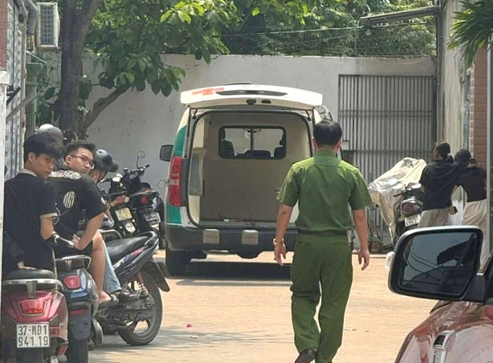 Sự việc xảy ra trưa ngày 15/4 tại một phòng trọ ở Nghệ An. (Ảnh: VTC News)