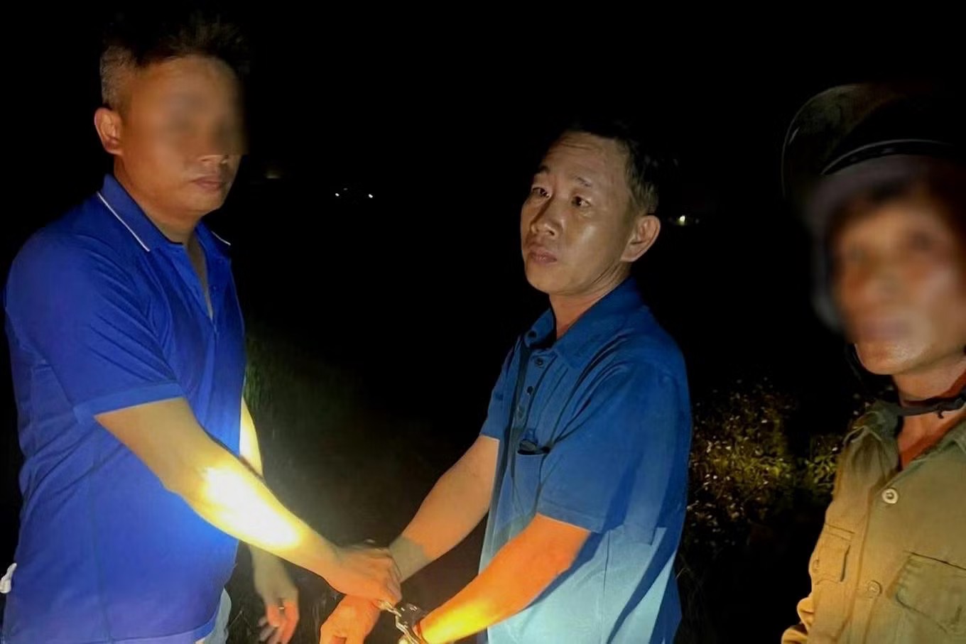 Đối tượng Thắng bị bắt sau ít giờ gây án. (Ảnh: Tiền Phong)