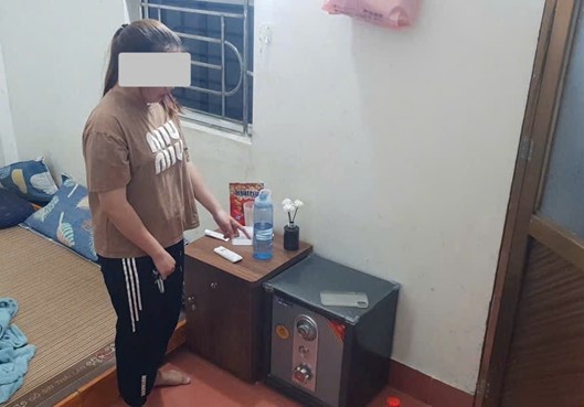 Vị trí đối tượng cất giấu tài sản tại Ninh Bình - Ảnh: Công an Bắc Ninh