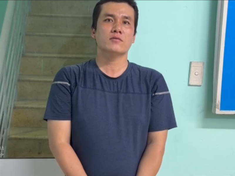 Đối tượng Trần Văn Hoà - Ảnh: CAND