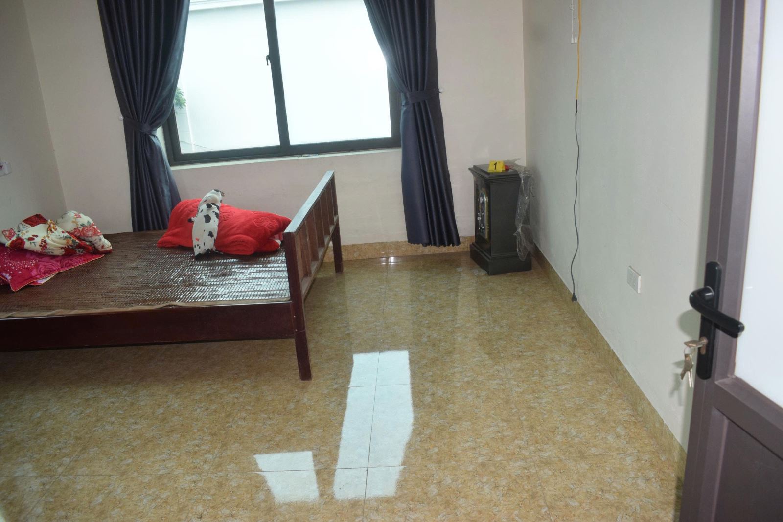 Hiện trường vụ trộm - Ảnh: Công an Bắc Ninh