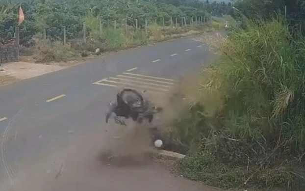 Hiện trường thương tâm của vụ việc. Ảnh cắt từ clip