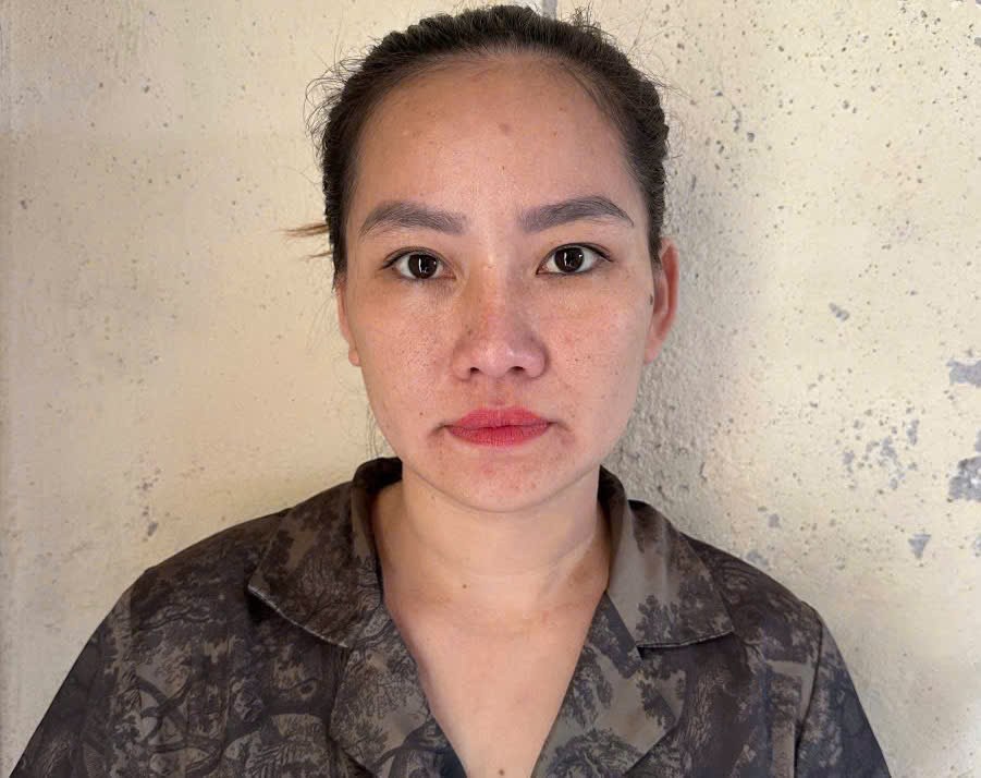 Đối tượng Nguyễn Thị Thùy - Ảnh: Công an An Giang