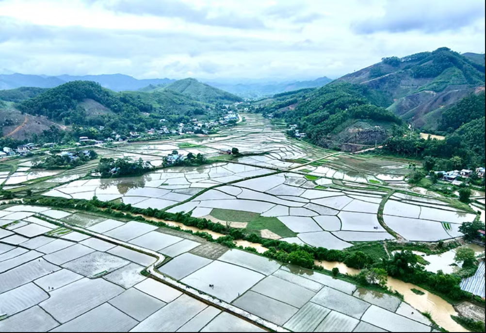   Vị trí được chọn là xóm Cò, xã Minh Thanh (trước kia là thôn Đồng Don, xã Thanh La) nơi đây cách căn cứ Tân Trào không xa, do vậy, có thể dễ dàng đi lại vận chuyển hàng hóa. (Ảnh: Báo Nhân dân)  