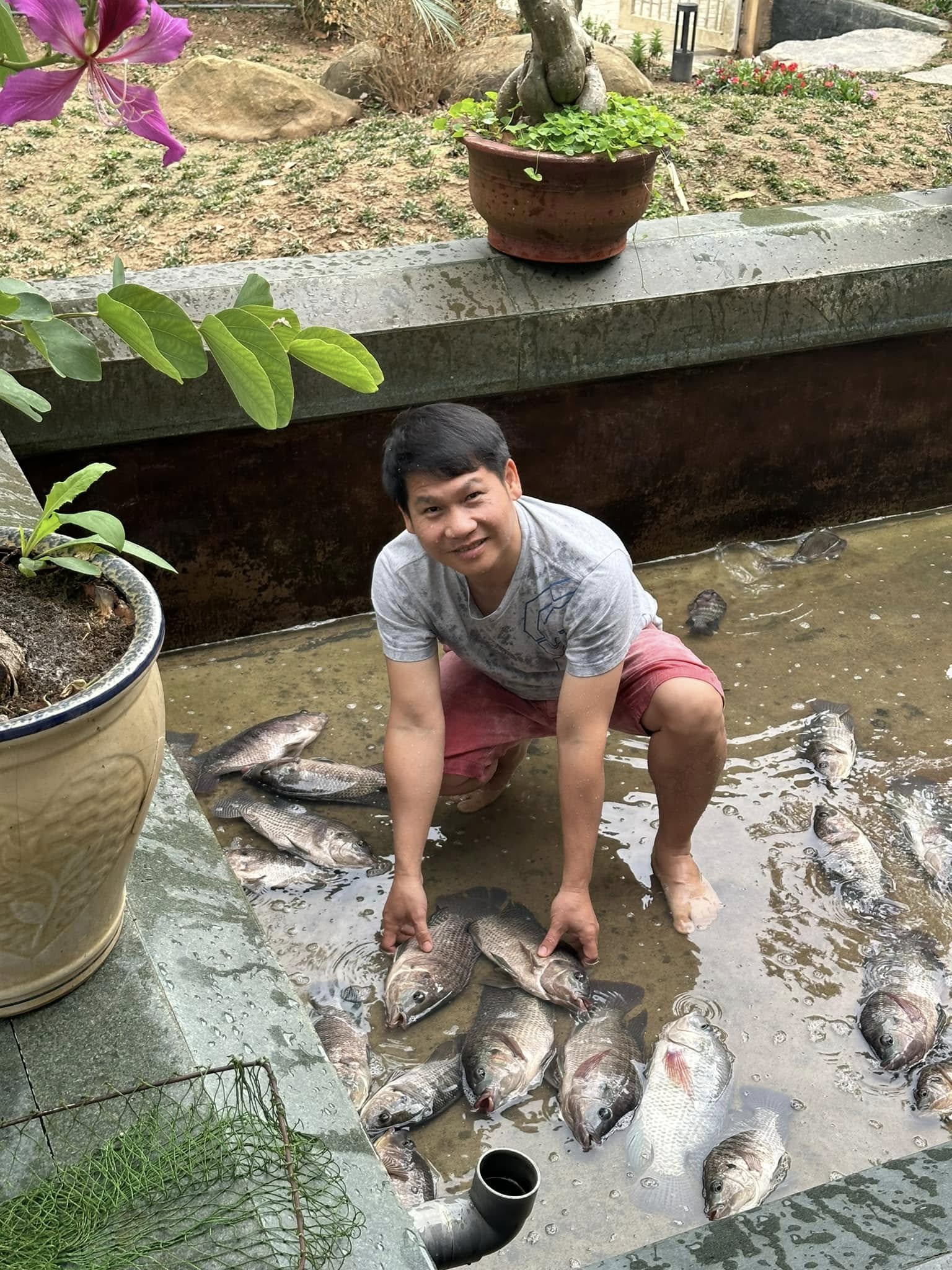 Trọng Tấn vui thú điền viên