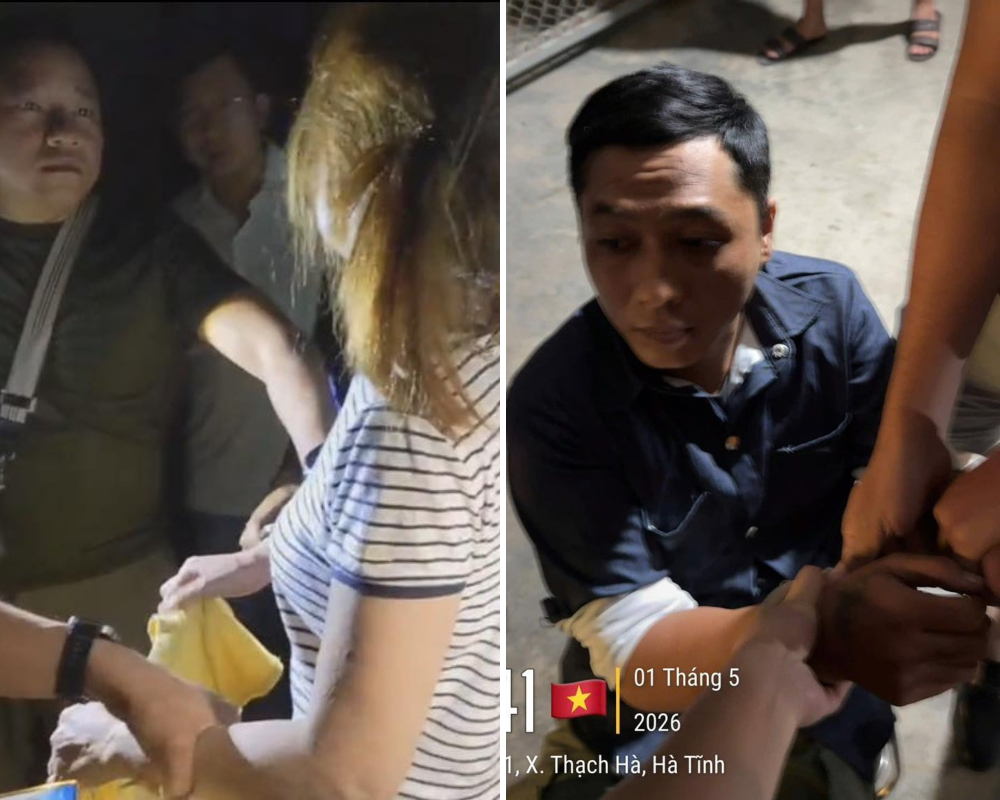 2 nghi can bị bắt - Ảnh: Công an Hà Tĩnh