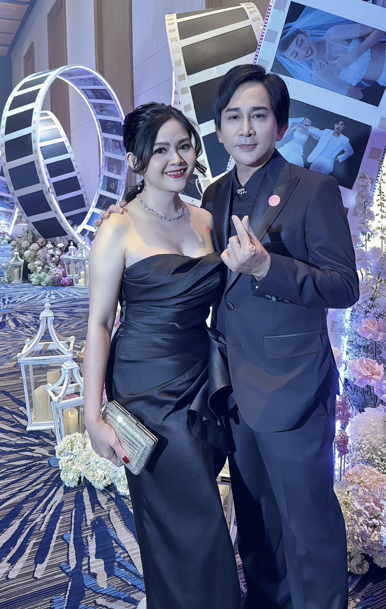 Kim Tử Long và bà xã hiện tại - nghệ sĩ Trinh Trinh