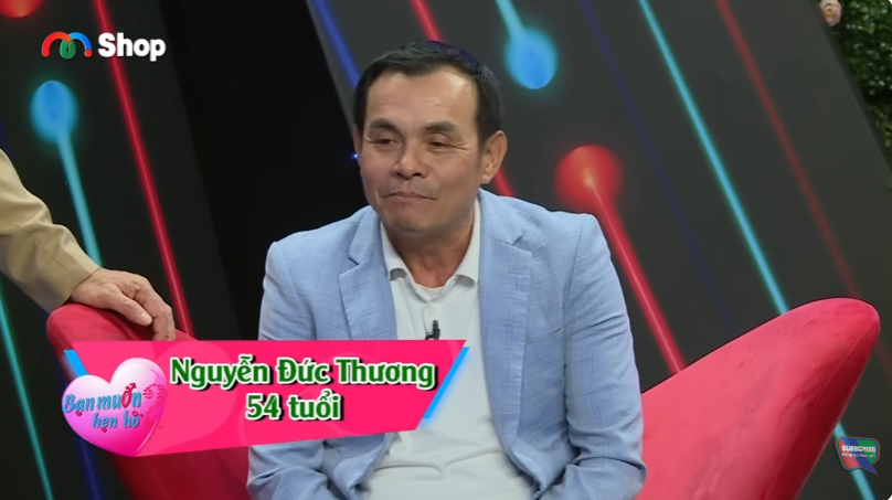 Anh Thương gây thiện cảm với sự xuất hiện hiền lành, chân thành. (Ảnh chụp màn hình)