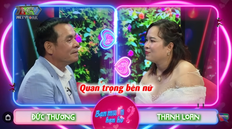 Khoảnh khắc quyết định của cuộc mai mối. (Ảnh chụp màn hình)