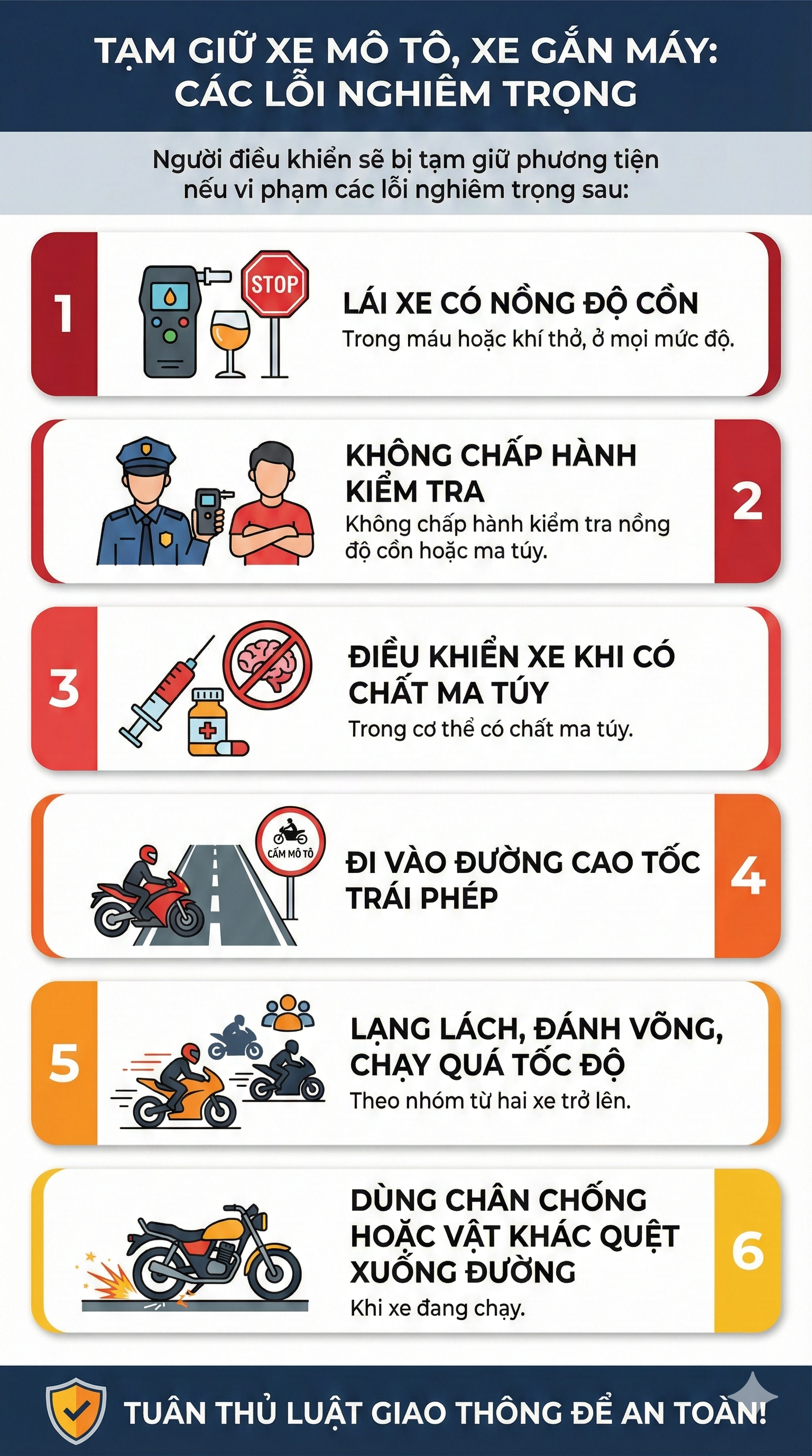 Tất cả người tham gia giao thông chú ý đề xuất mới nhất từ Bộ Công an