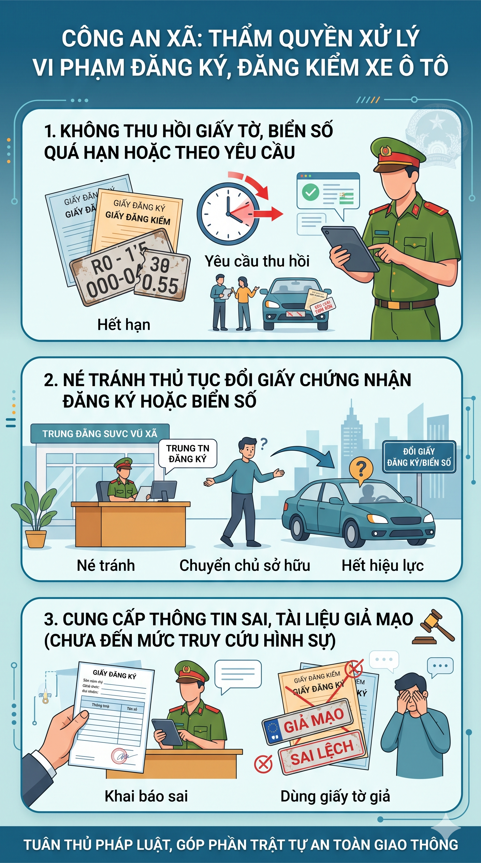 Tất cả người dân chú ý đề xuất mới nhất từ Bộ Công an về đăng ký xe máy, ô tô