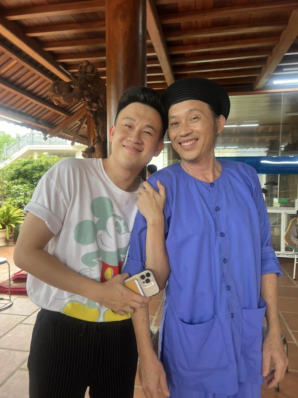 Dương Triệu Vũ và Hoài Linh.