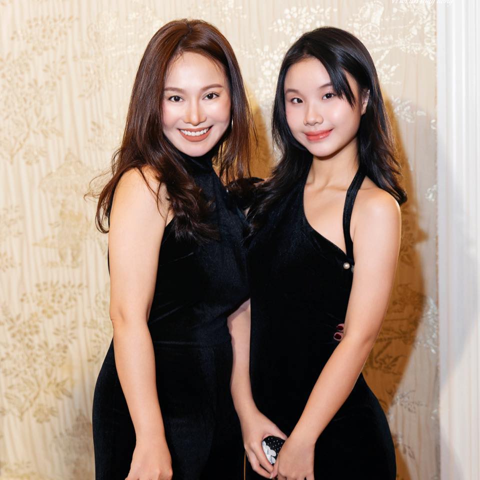 Thu Phượng và con gái sau hơn 1 thập kỷ sống ở Sài Gòn.