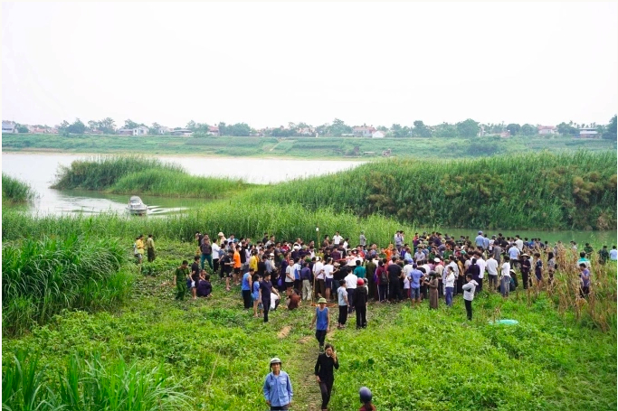 Hiện trường vụ việc.