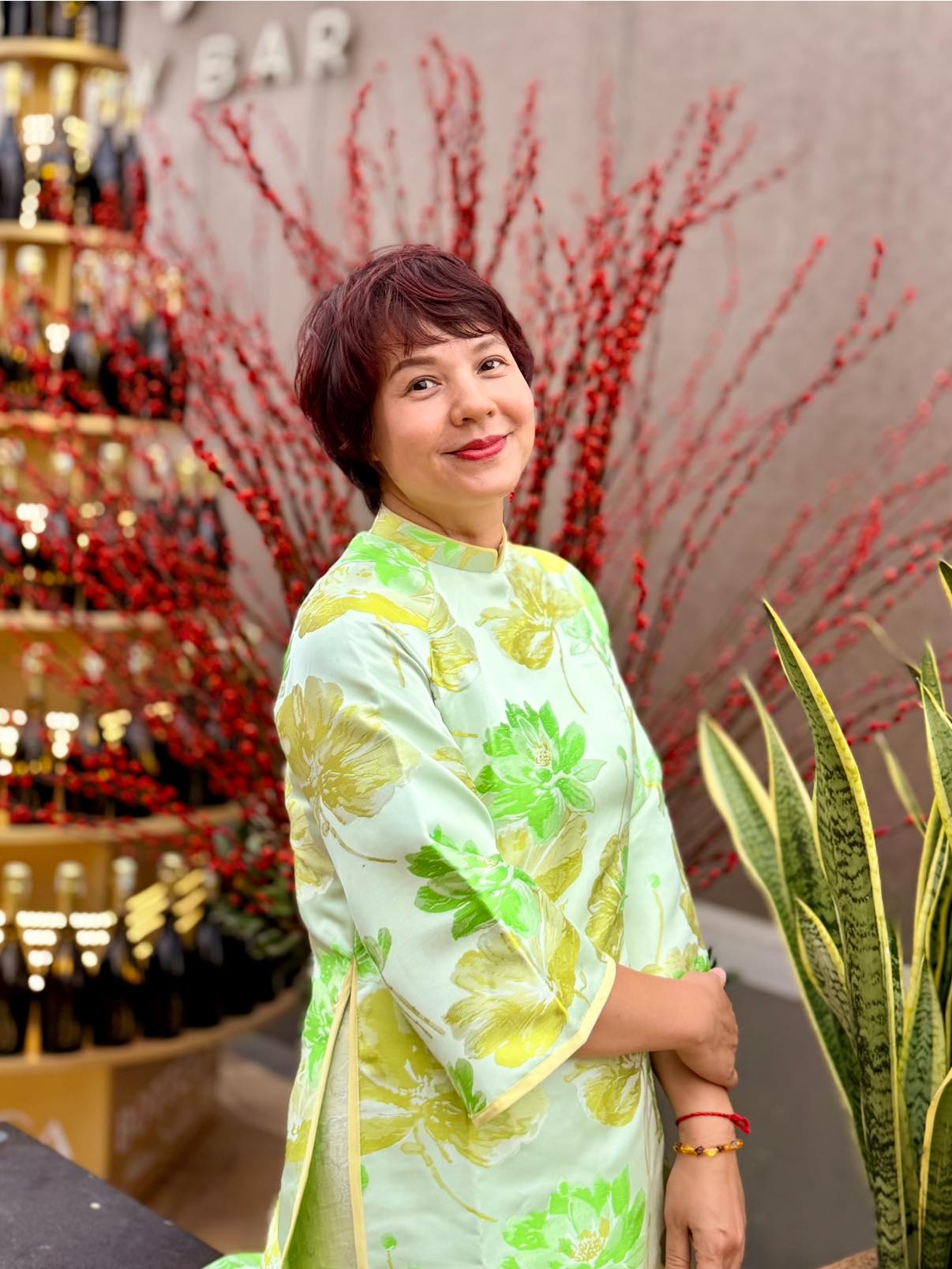 Hiện tại, cô đang làm lãnh đạo VFC