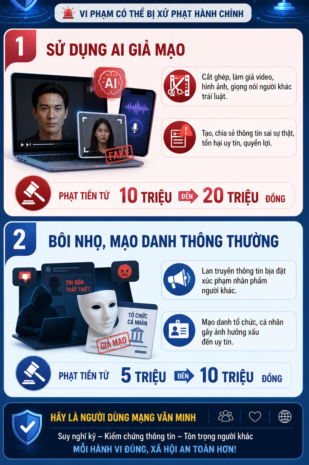 Tất cả người dân chú ý hành vi liên quan dữ liệu cá nhân có thể bị phạt tới 3 tỷ đồng