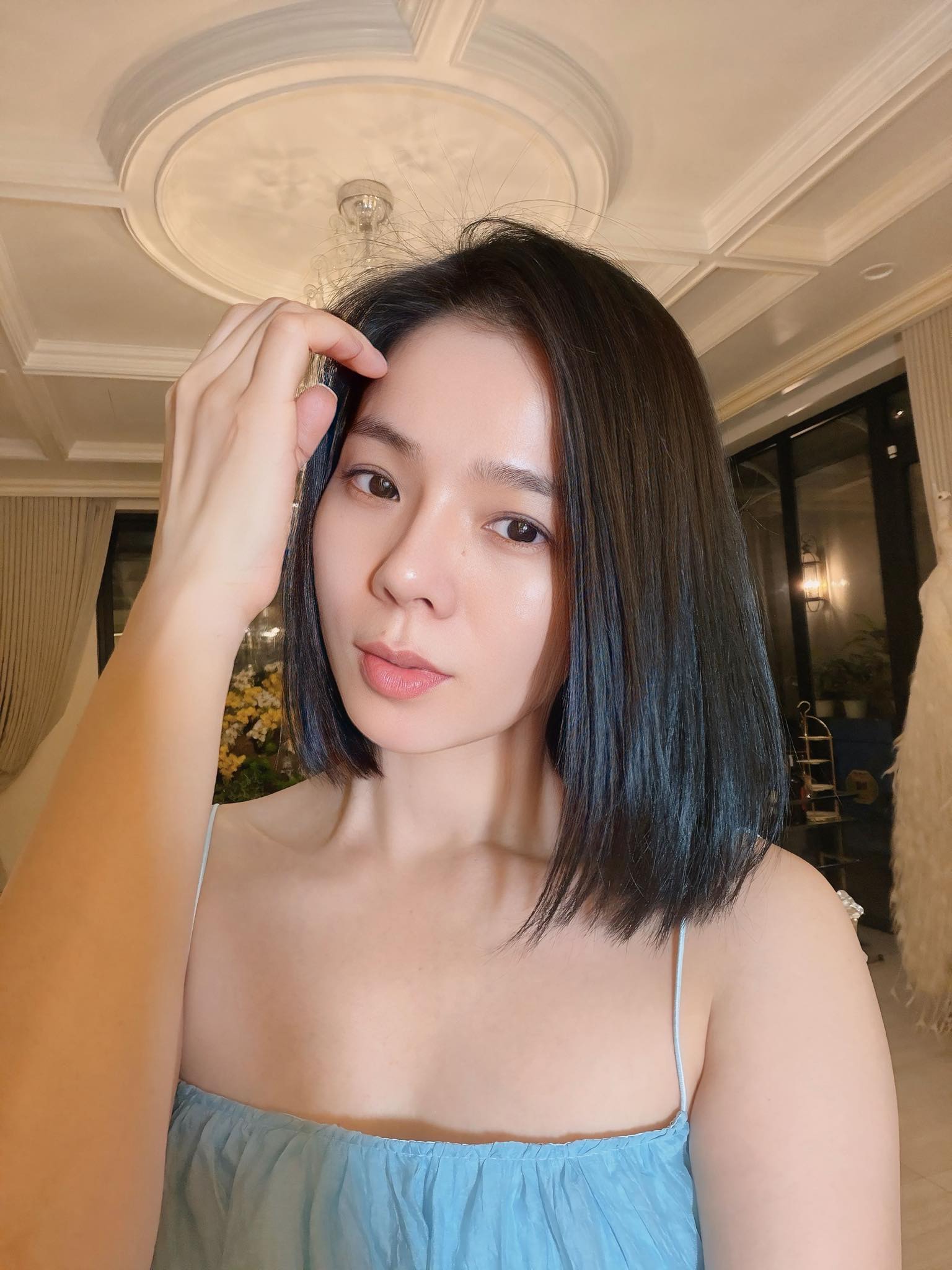 Lệ Quyên tự hào vì sống lành mạnh.