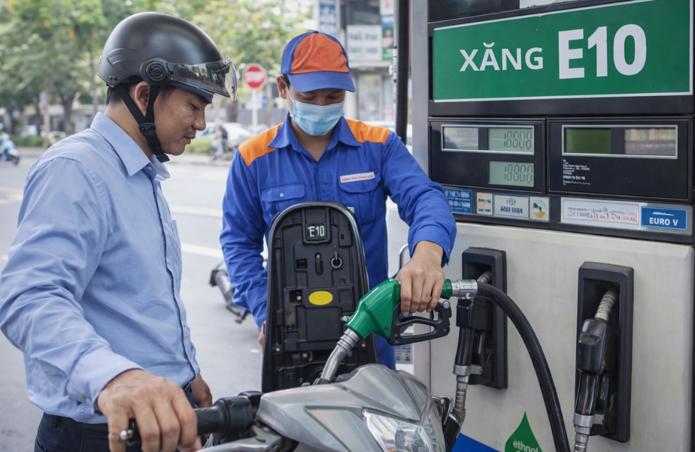 Không phải bất kỳ loại xe nào cũng có thể phù hợp để sử dụng xăng E10. (Ảnh: Công Ty Cổ Phần Hóa Dầu Mekong)