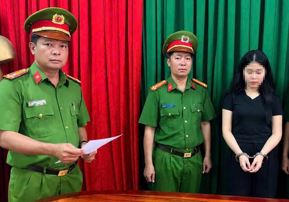 Cơ quan CSĐT tạm giữ T.T.T.N. - Ảnh: Công an An Giang