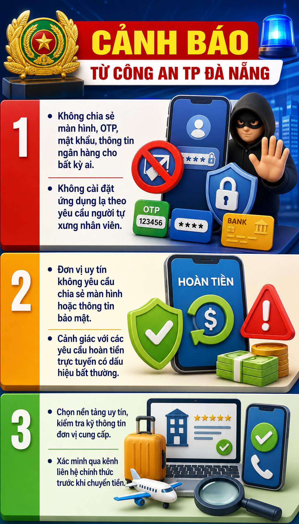 Cảnh báo nóng tới tất cả người dân khi được đề nghị chia sẻ màn hình điện thoại