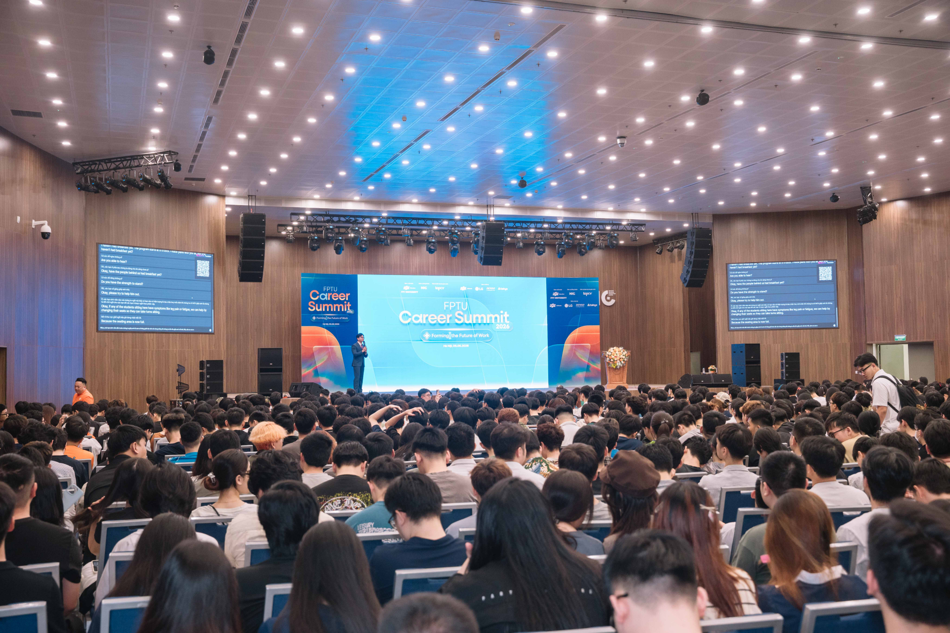 FPTU Career Summit 2026 do Trường Đại học FPT tổ chức đã diễn ra tại Hà Nội.