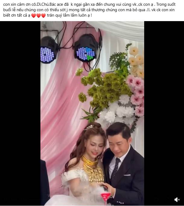 Status của người được cho là vợ mới Kinh Quốc.