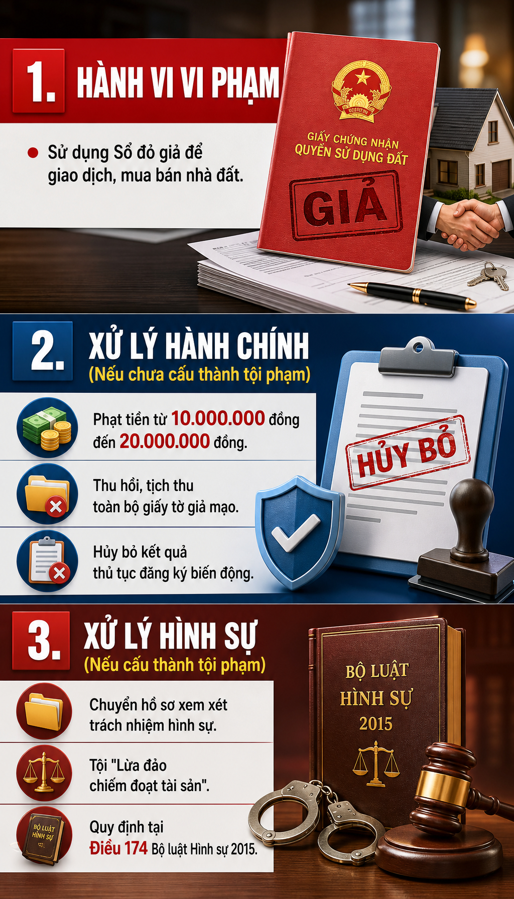 Tất cả người dân có sổ đỏ chú ý quy định phạt tới 100 triệu đồng